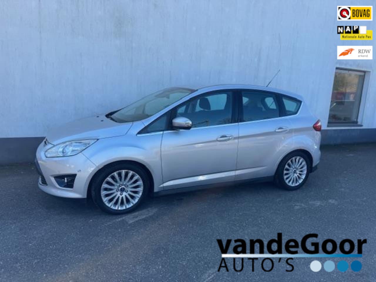 Ford C-Max - 1.0 Lease Titanium 1.0 Lease Titanium, '13, 156000 km, luxe uitvoering met nieuwe apk ! - AutoWereld.nl