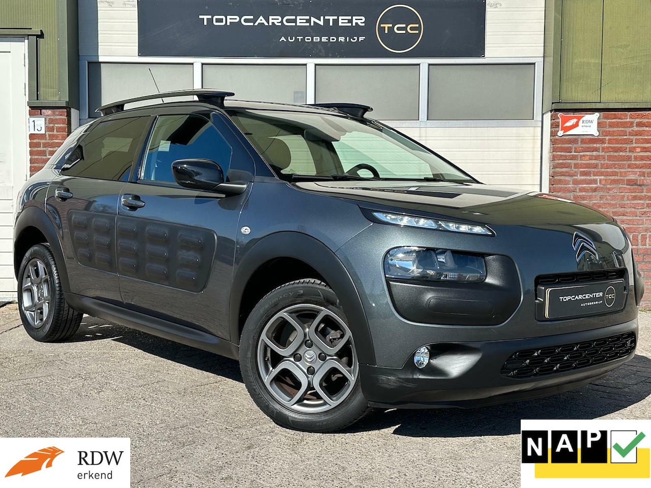 Citroën C4 Cactus - 1.2 Shine/CAMERA/PARKS/CRUISE/NAVI/APK/NAP - AutoWereld.nl