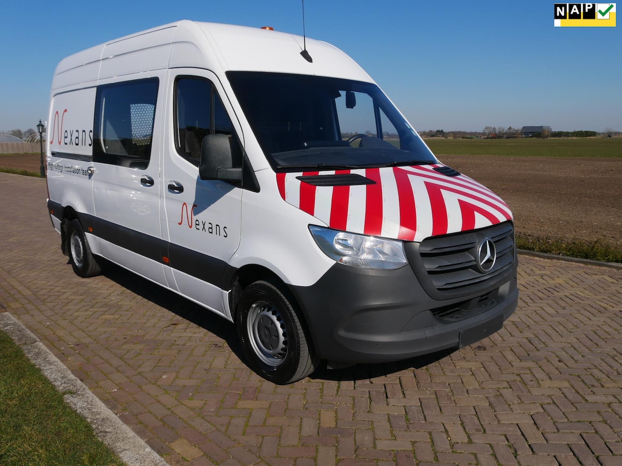 Mercedes-Benz Sprinter - 314 2.2 CDI L2H2 AUT AC NAVI CAMERA 3-SEATS ** 13999 EX BTW ** - AutoWereld.nl