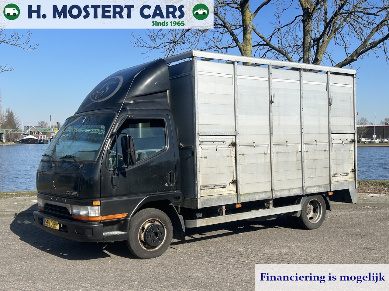 Mitsubishi Canter - 2.8 TD FB 35 Base L * AIRCO * NIEUWE APK * Bakwagen / Veewagen * LAADKLEP * DUBBEL-LUCHT * - AutoWereld.nl