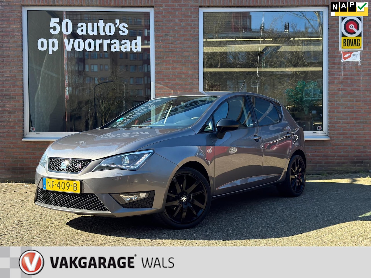 Seat Ibiza - 1.0 TSI FR CONNECT | NAVI | CRUISE | AIRCO | VELGEN | STOELVERWARMING - AutoWereld.nl