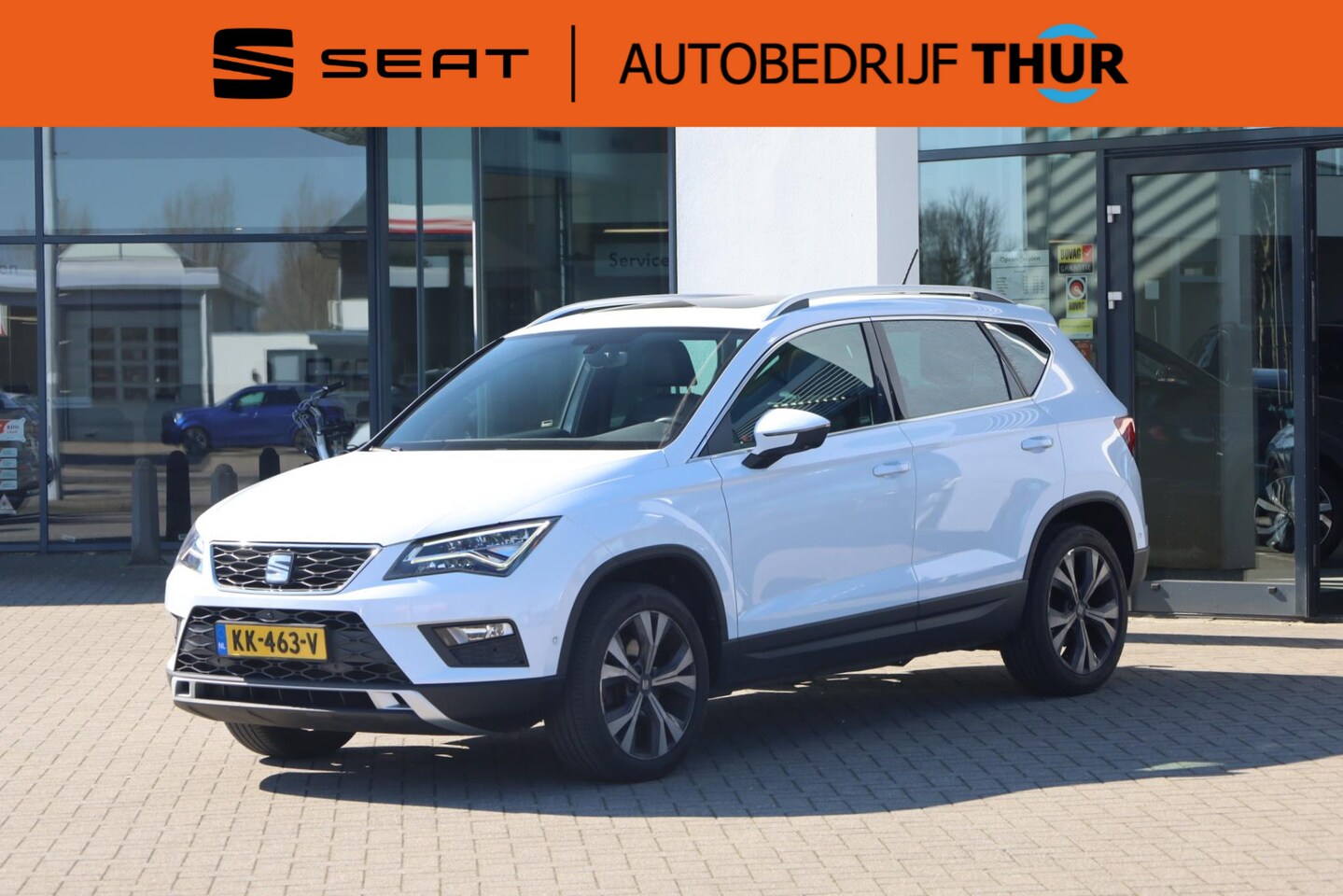 Seat Ateca - 1.4 EcoTSI Xcellence 150PK / 110kW Trekhaak, Panoramadak, Upgrade professional plus, 18" v - AutoWereld.nl
