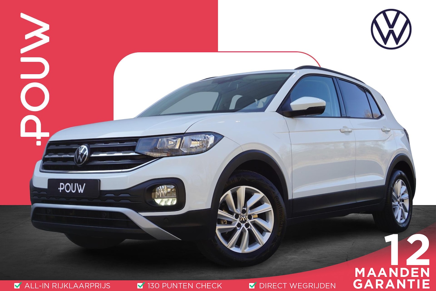 Volkswagen T-Cross - 1.0 TSI 95pk Life | Navigatie | Apple Carplay & Android Auto - AutoWereld.nl