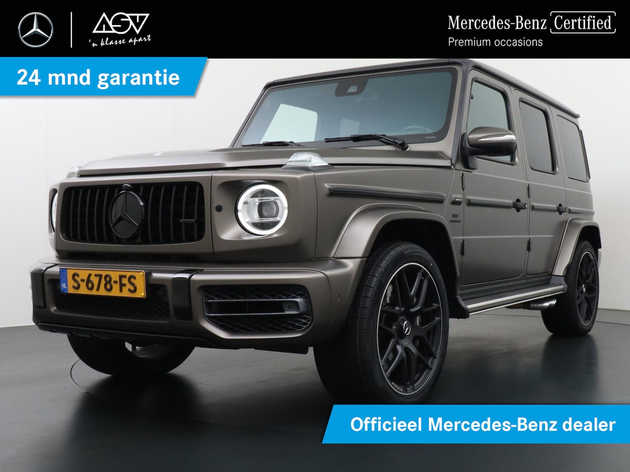 Mercedes-Benz G-klasse - 63 | Dealer Onderhouden | Burmester Surround Sound | Schuif - Kanteldak | Distronic Cruise - AutoWereld.nl