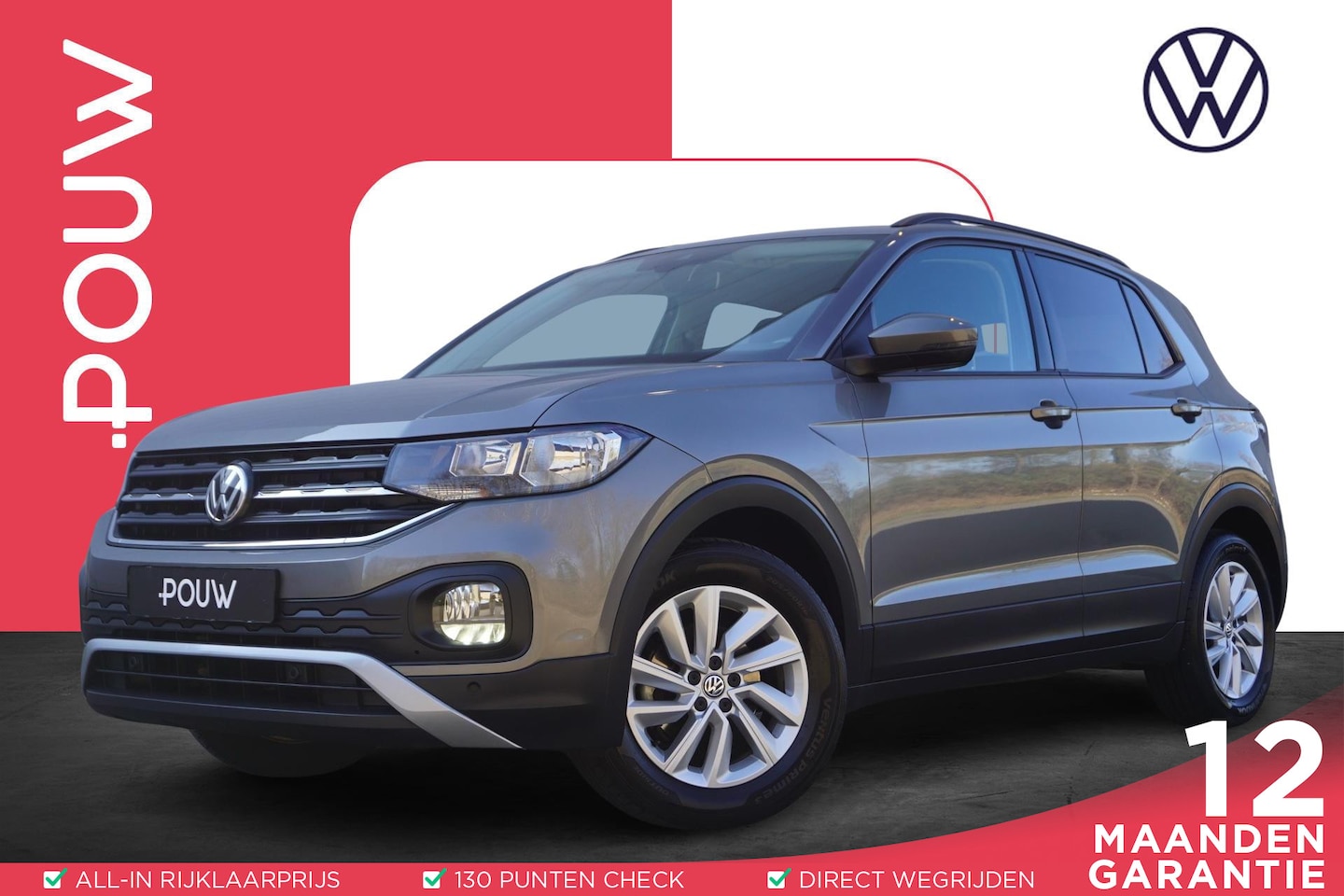 Volkswagen T-Cross - 1.0 TSI 95pk Life | Dodehoekdetectie | Navigatie - AutoWereld.nl