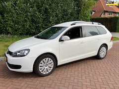 Volkswagen Golf Variant - 1.6 TDI Trendline BlueMotion hele mooie auto grijs kenteken perfect