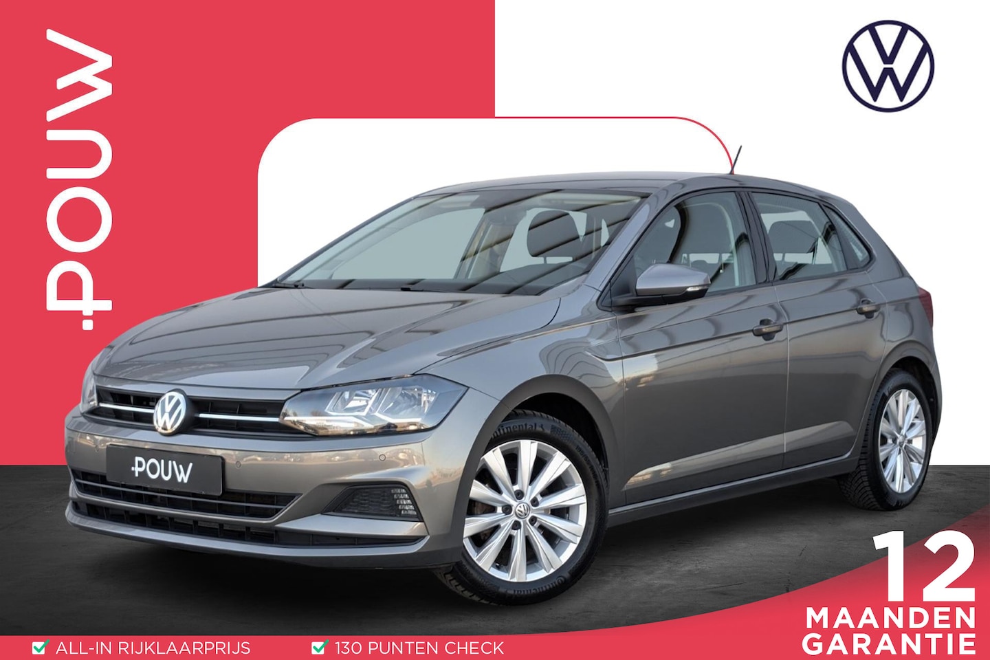 Volkswagen Polo - 1.0 TSI 95pk Comfortline | Navigatie | Climate Control | Trekhaak - AutoWereld.nl