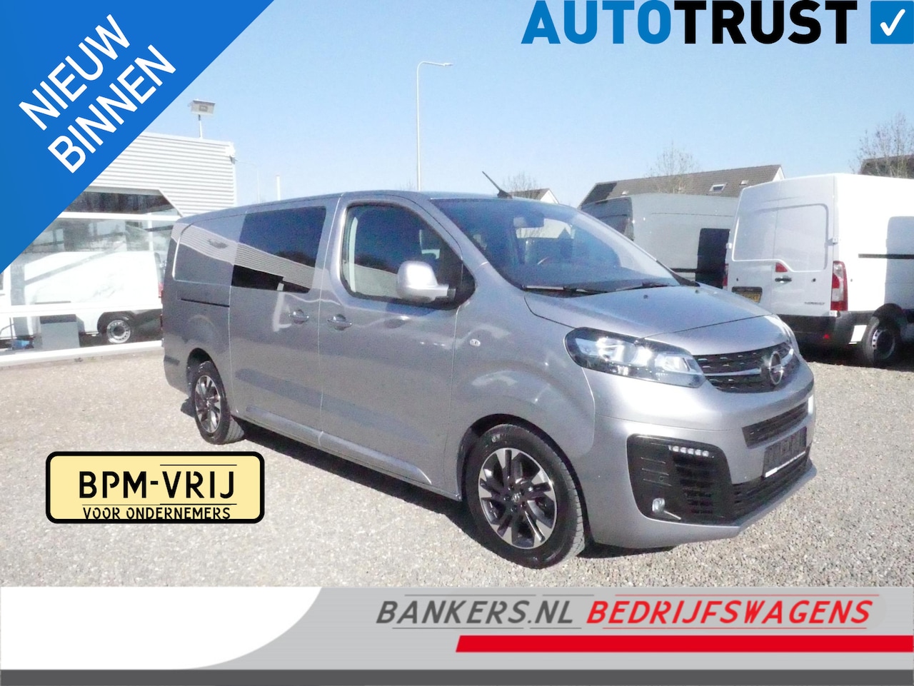 Opel Vivaro - 2.0 CDTI 180PK, L3, Dubbel Cabine, Automaat, Airco - AutoWereld.nl