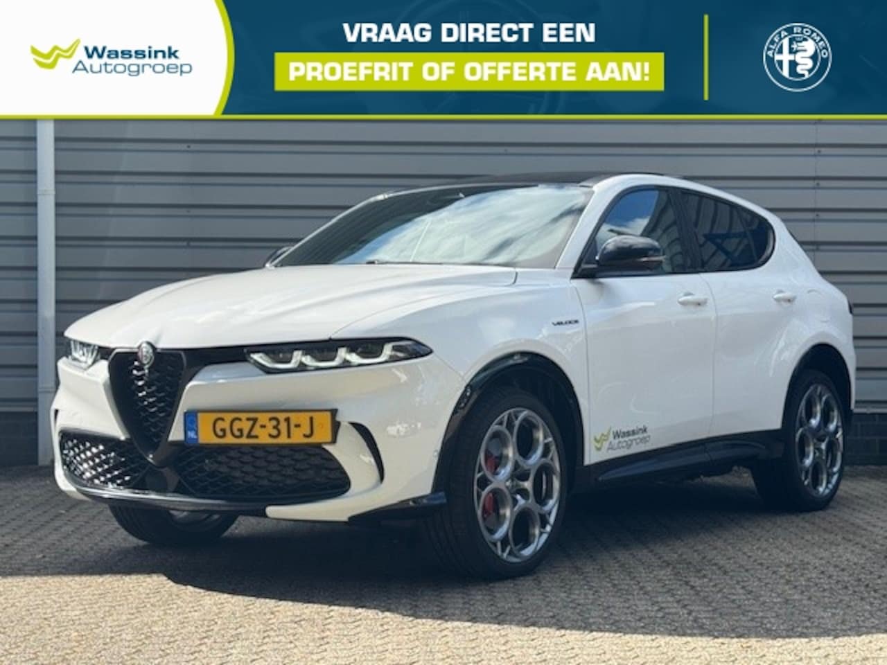 Alfa Romeo Tonale - 1.3T Plug-In-Hybrid 280pk Automaat Veloce | Panoramadak | H&K Audio | 20'' Lichtmetalen ve - AutoWereld.nl