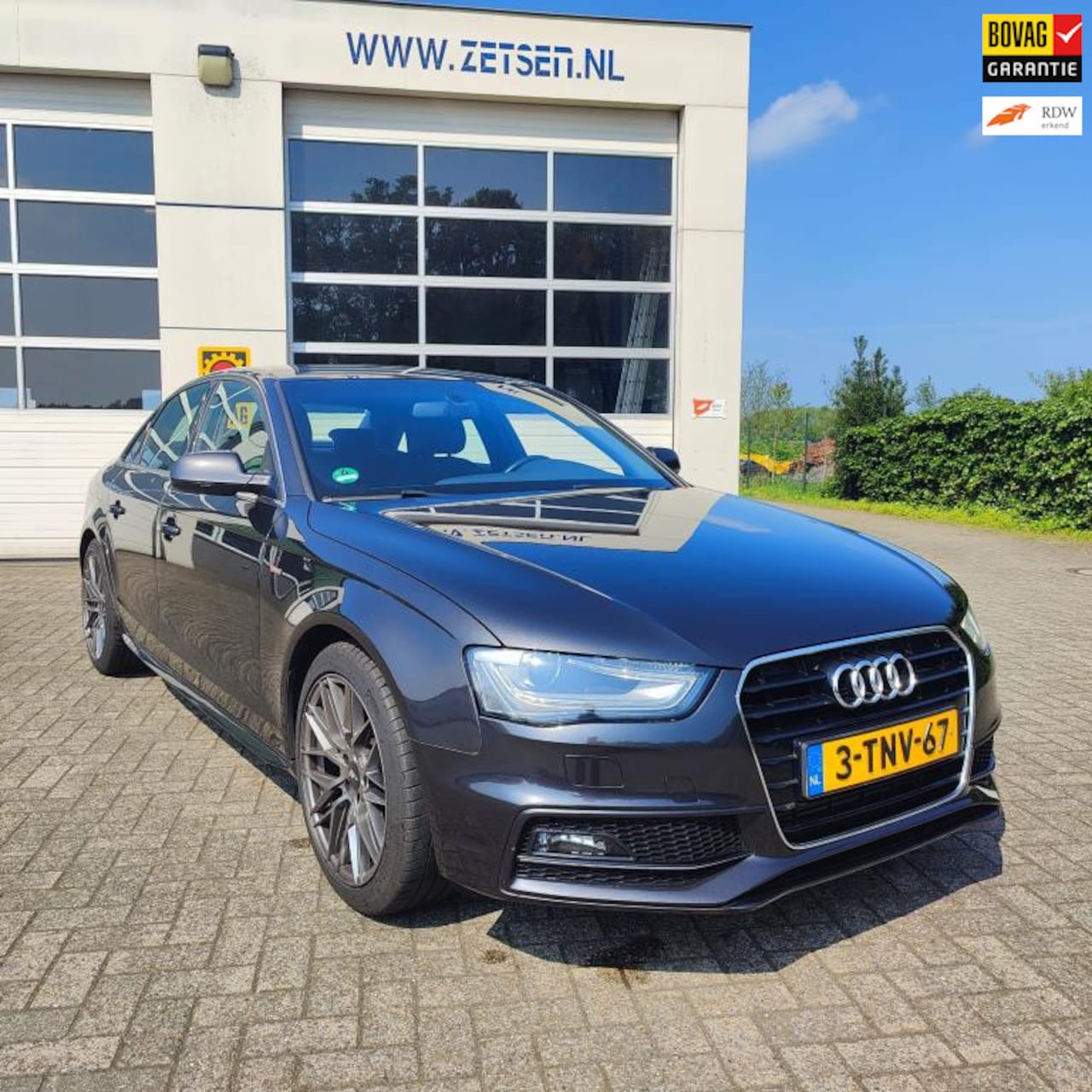 Audi A4 Limousine - 1.8 TFSIe Limited S, trekhaak, navi, cruise, Bovag-garantie - AutoWereld.nl