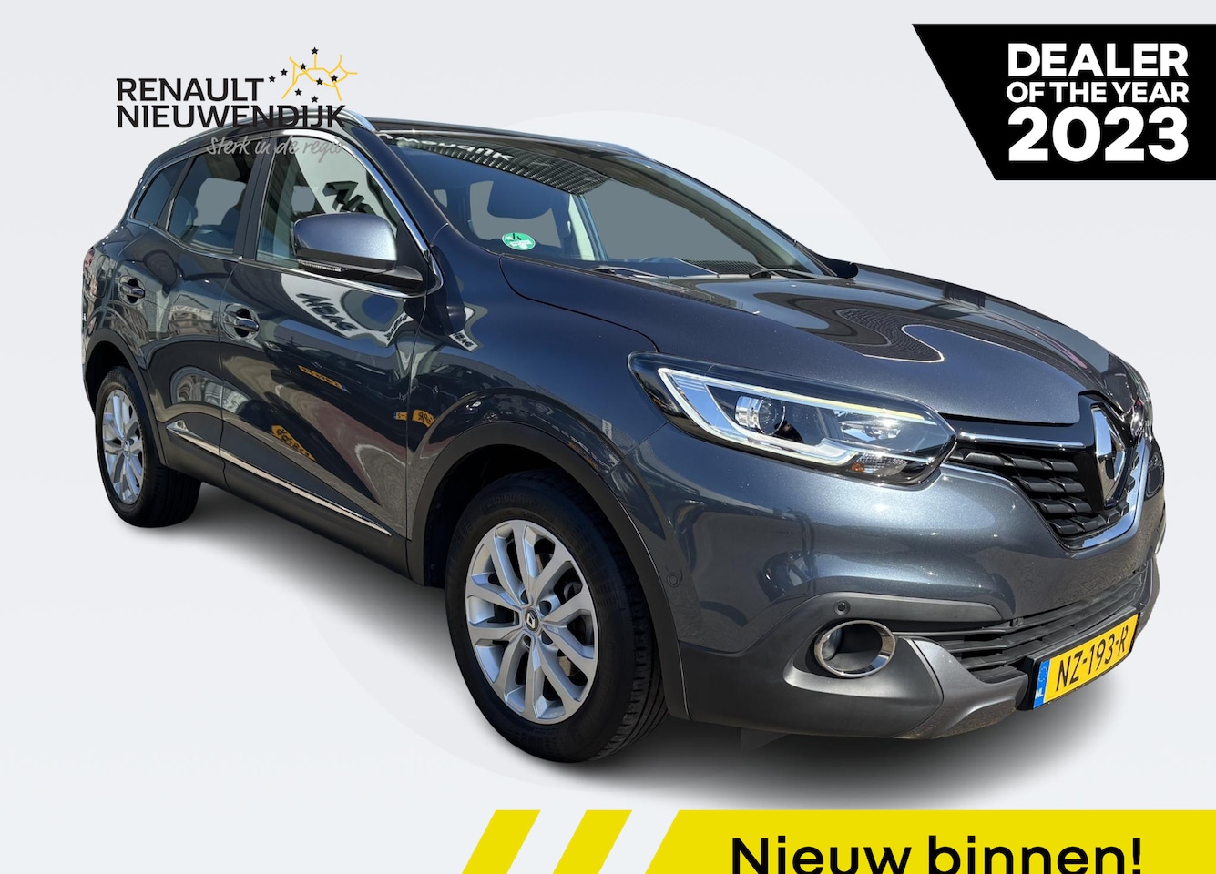 Renault Kadjar - 1.2 TCe Intens AUTOMAAT / LICHTMETALEN VELGEN / PARKEERSENSOREN V+A / ACHTERUITRIJCAMRA / - AutoWereld.nl