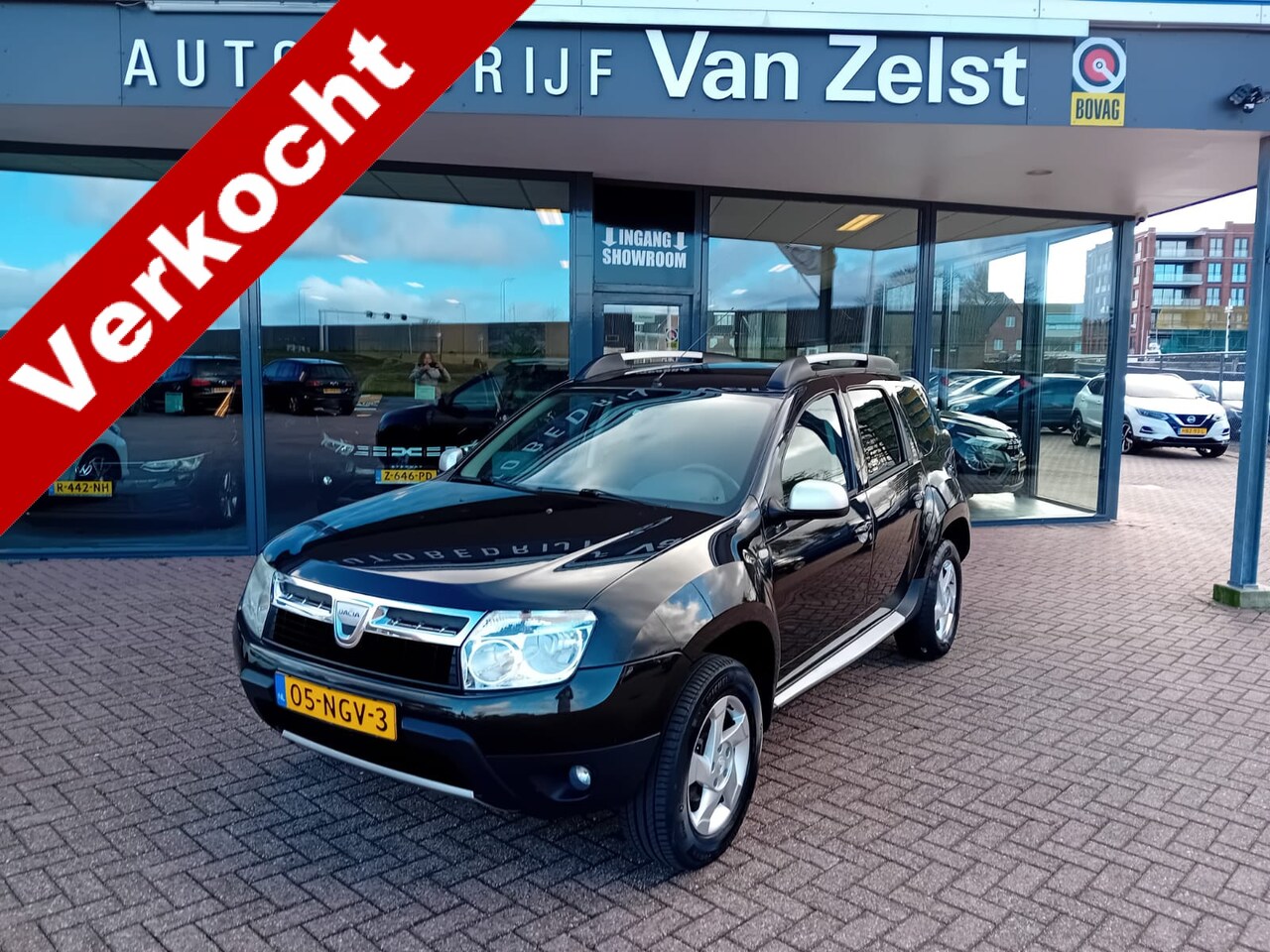 Dacia Duster - 1.6 Lauréate 2wd 1.6 Lauréate 2wd, Airco, Multimediasysteem, Bluetooth telefoonverbinding, Elektrische rame - AutoWereld.nl