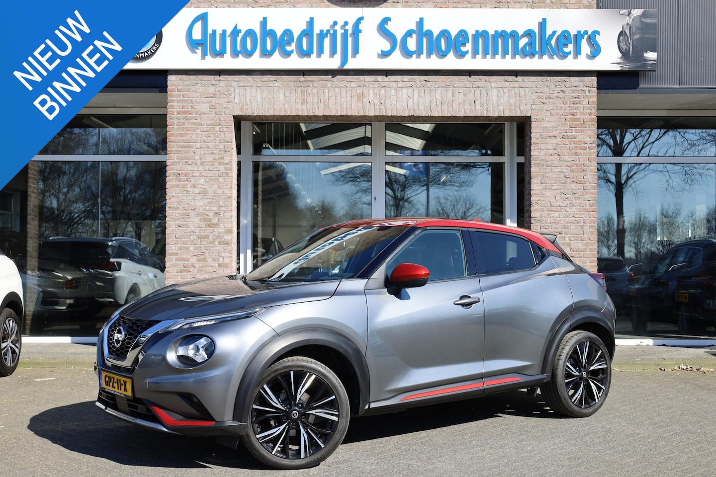 Nissan Juke - 1.0 DIG-T N-Design PRO-PILOT 360-CAMERA LEER CARPLAY BOSE DUO-TONE ZWARTE-HEMEL DAB NAVI 1 - AutoWereld.nl