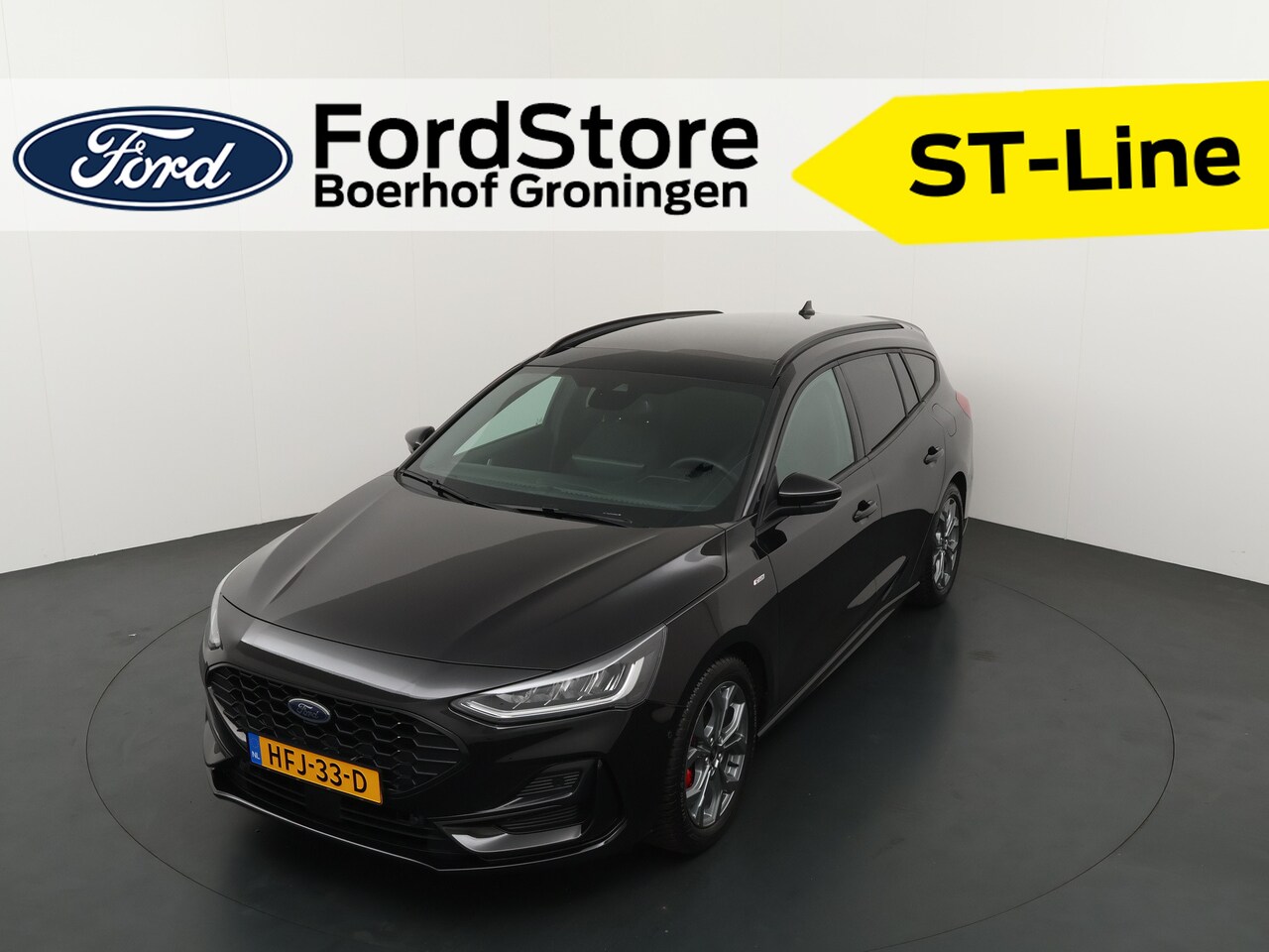 Ford Focus Wagon - EcoBoost Hybrid 155 pk ST Line X | Pano | Winter Pack | AGR | Adapt. cruise | Camera I HUD - AutoWereld.nl