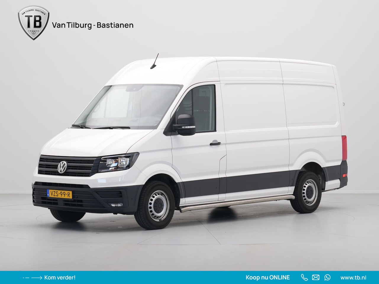 Volkswagen Crafter - 30 2.0 TDI 140pk L3H3 Highline Navi via App Camera Cruise Airco - AutoWereld.nl