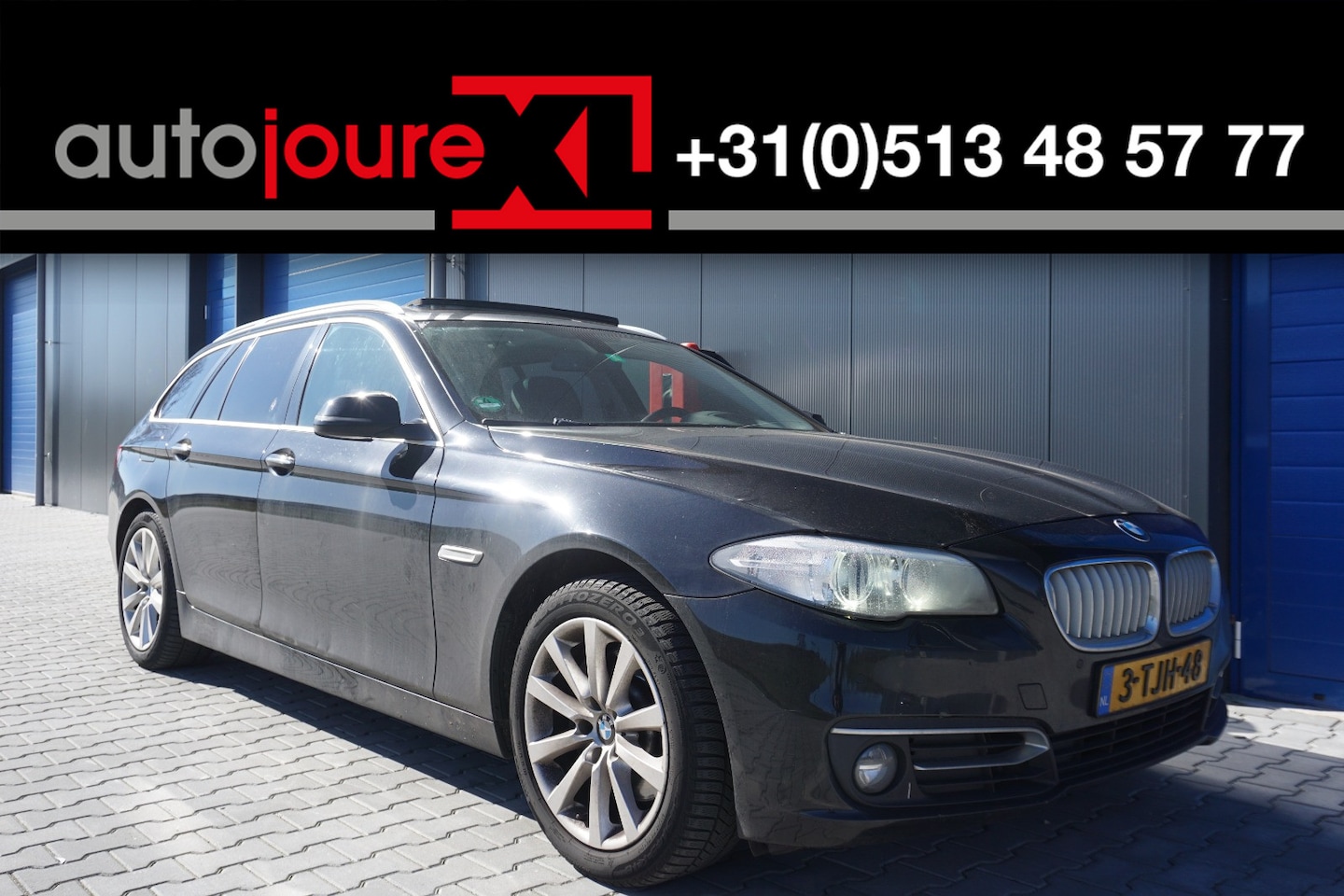 BMW 5-serie Touring - 525d High Executive | Panoramadak | HUD | Cruise Control | Leder | Origineel NL | - AutoWereld.nl