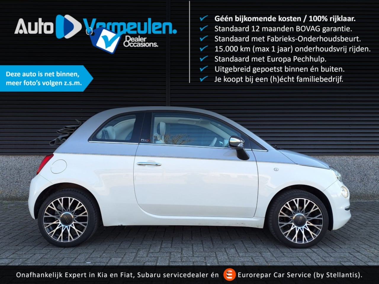 Fiat 500 C - Collezione TA 80 - AutoWereld.nl