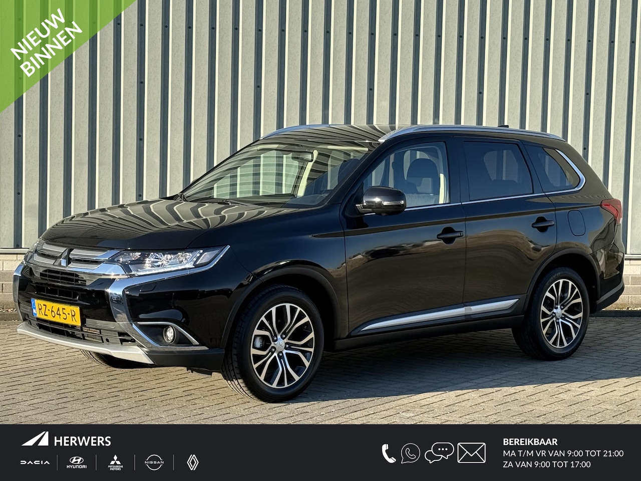 Mitsubishi Outlander - 2.0 Connect Pro / Trekhaak afneembaar / 1600kg Trekgewicht / Origineel nederlands / Dealer - AutoWereld.nl