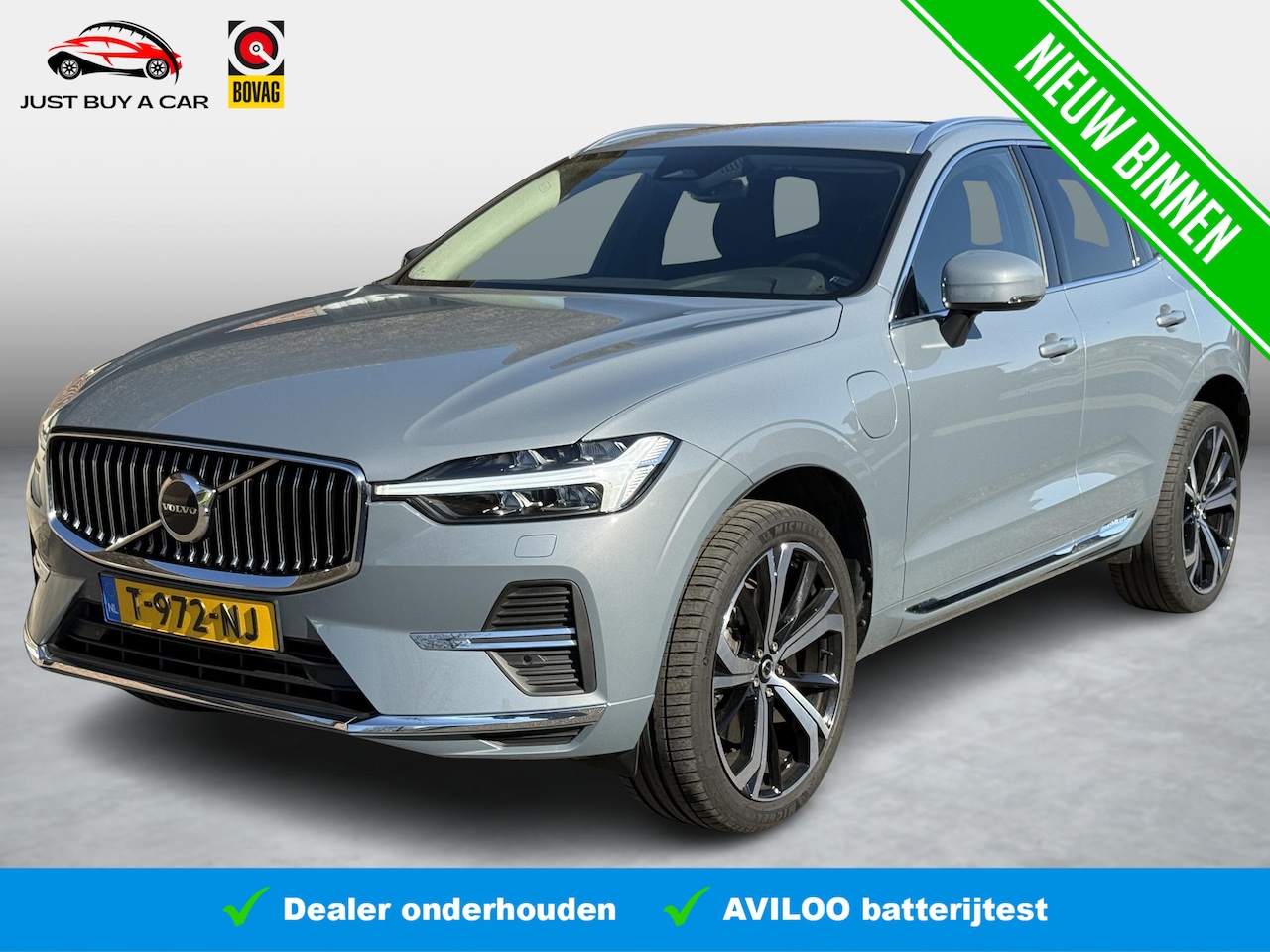 Volvo XC60 - 2.0 T6 Plug-in hybrid AWD Core Bright Facelift / Sport / 21 inch / Grey Edition / Trekhaak - AutoWereld.nl