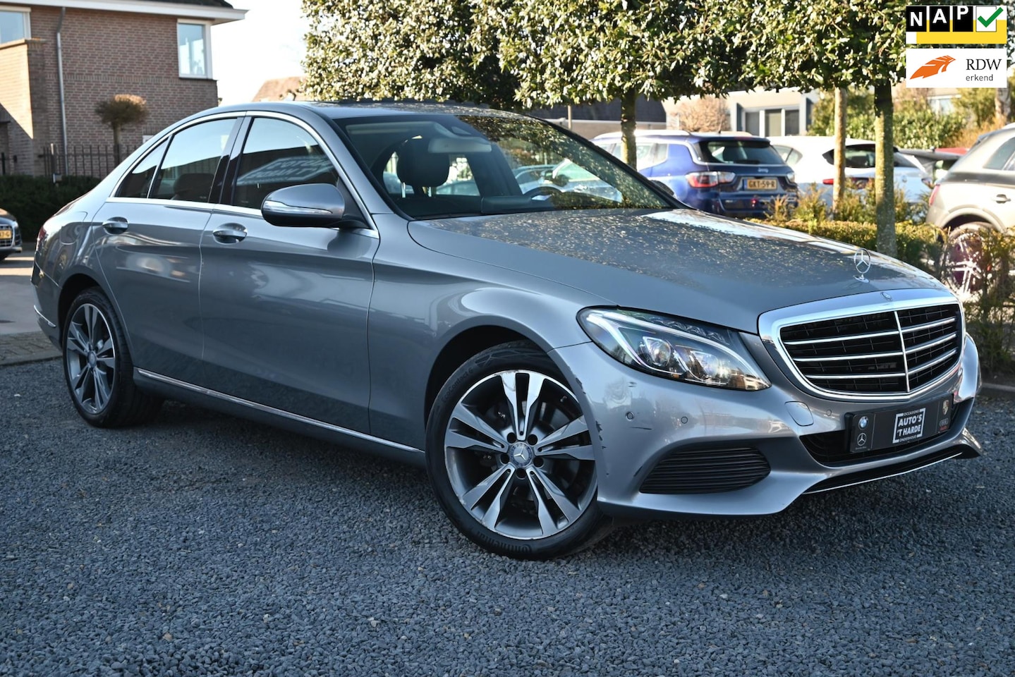 Mercedes-Benz C-klasse - 220 CDI Edition 1 170 PK Aut. Leder Burmester Camera Memory Schuifdak 18'' - AutoWereld.nl