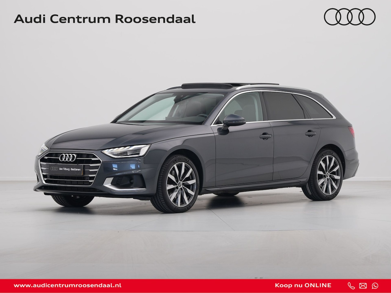 Audi A4 Avant - 35 TFSI 150pk S-Tronic Business Edition Panorama Navigatie Trekhaak Stoelverwarming - AutoWereld.nl