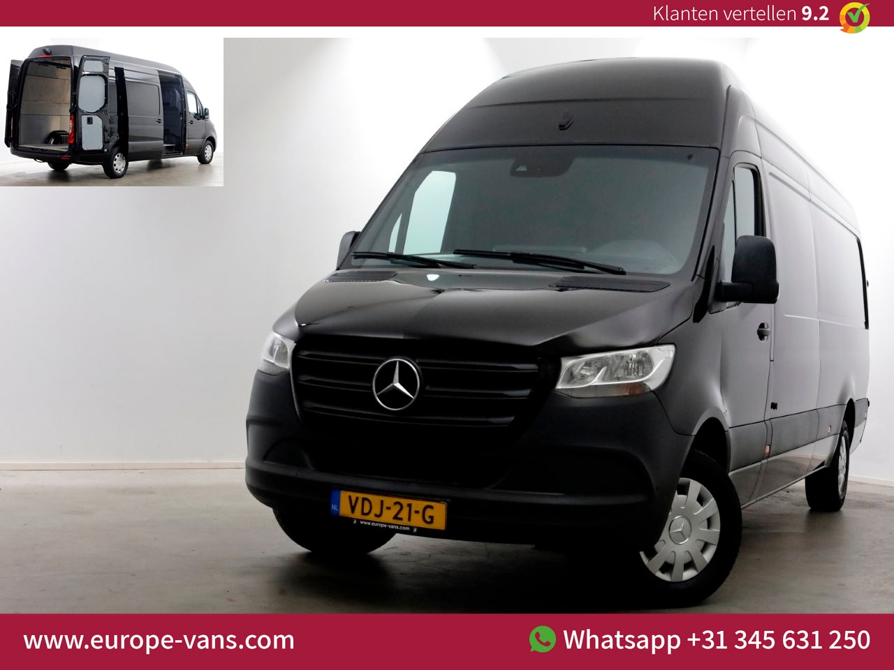 Mercedes-Benz Sprinter - 316 CDI 163pk E6 7G Automaat L3H3 Airco/Navi/360° Camera 01-2020 - AutoWereld.nl