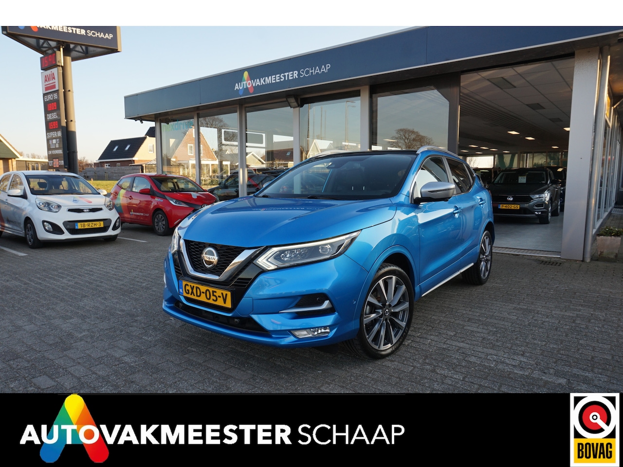 Nissan Qashqai - 1.3 DIG-T Tekna + , Automaat , Incl 12 mnd bovag garantie. - AutoWereld.nl