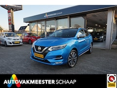 Nissan Qashqai - 1.3 DIG-T Tekna + , Automaat , Incl 12 mnd bovag garantie