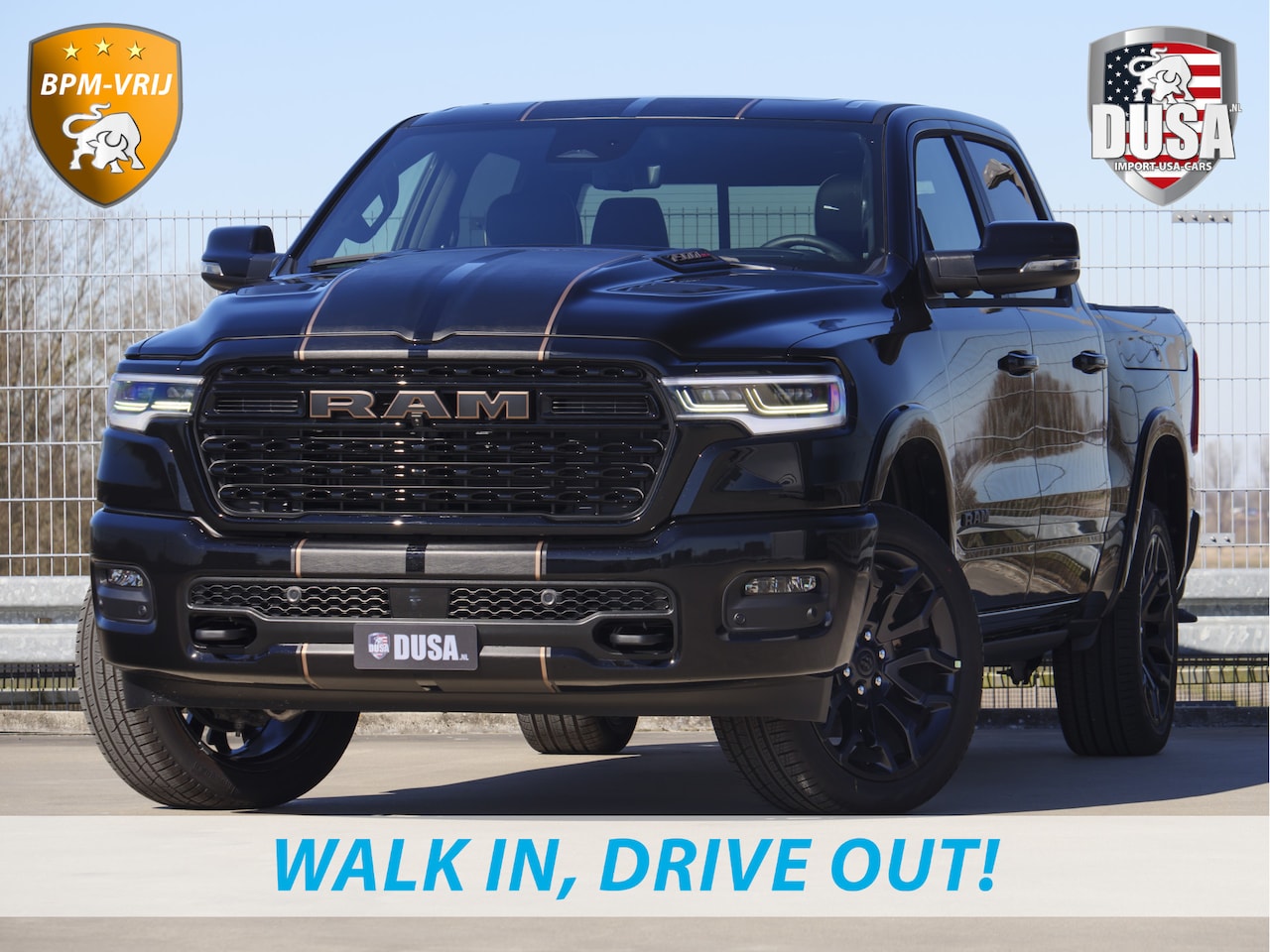 Dodge Ram 1500 - | Limited | Night | 3.0L Twin-Turbo I6 | High Output | RAMBOX Passenger Display | 14,4 Tou - AutoWereld.nl