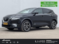 Nissan Qashqai - 1.5 e-Power Tekna / Panoramadak / Cruise Control Adaptief / Rondomzicht Camera / Half-lede