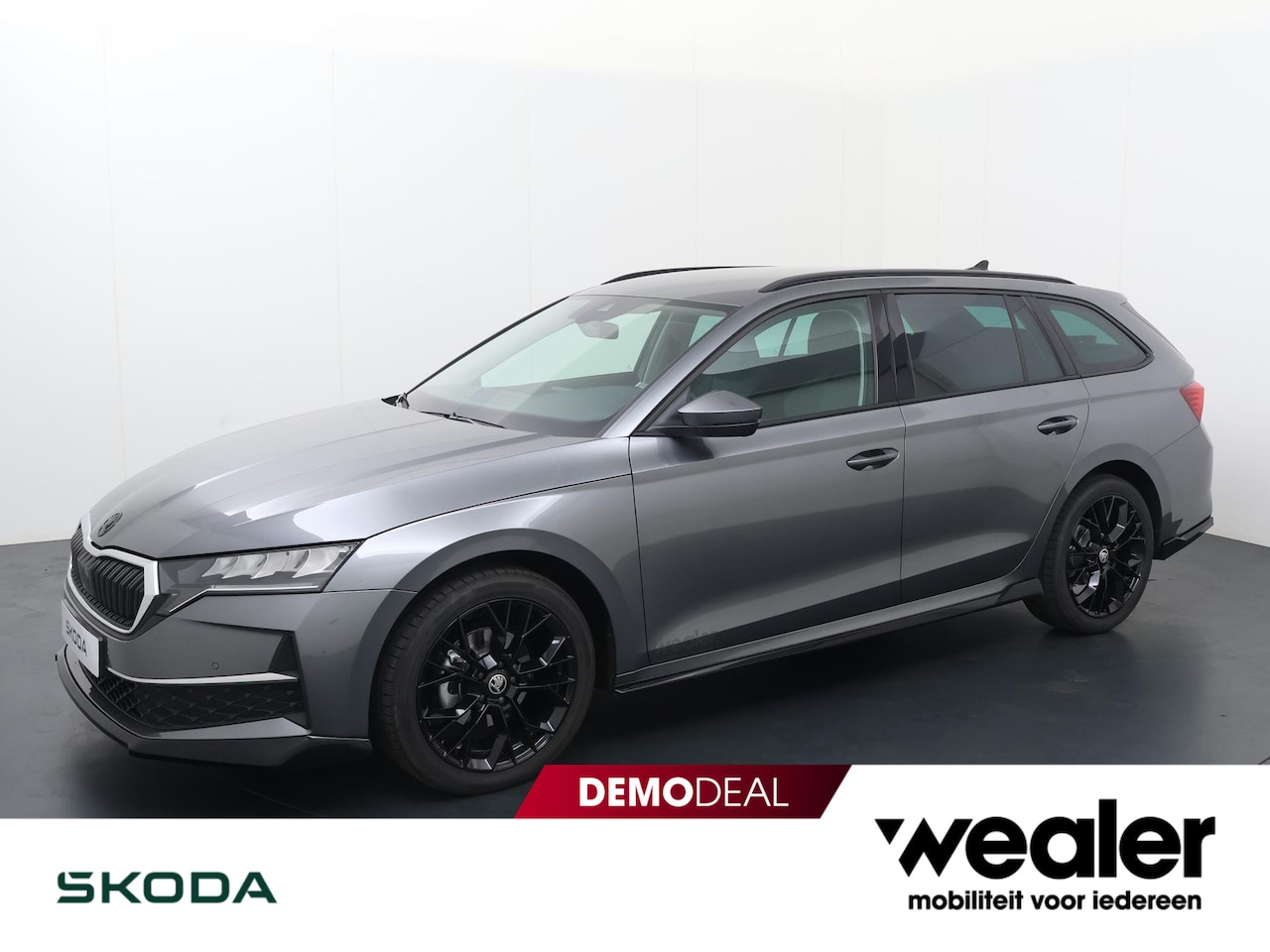 Skoda Octavia Combi - First Black Styling Pakket 1.5 TSI 115 pk DSG | Automaat | Navigatie | Adaptieve cruise co - AutoWereld.nl