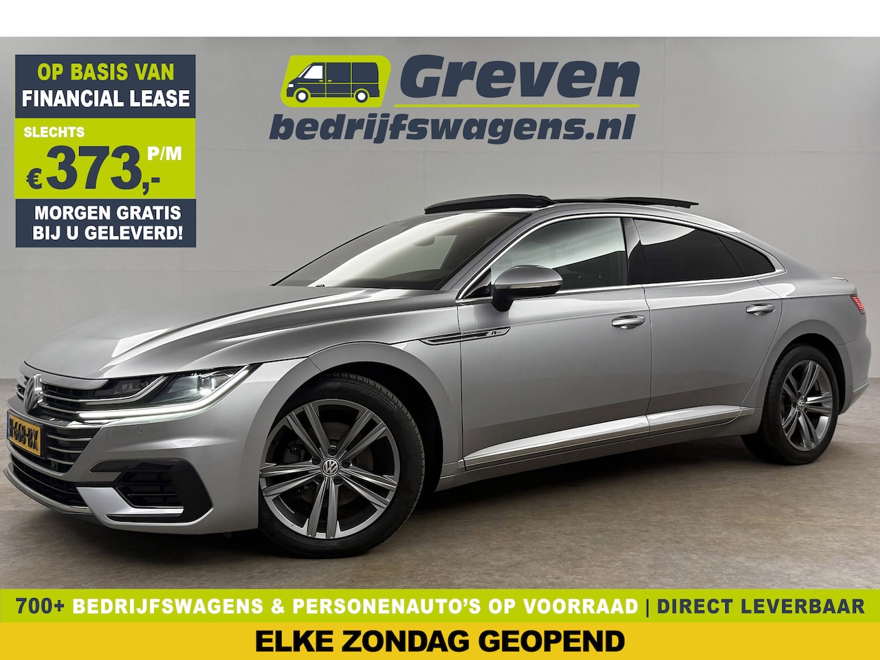 Volkswagen Arteon - 1.5 TSI 150PK R-line Pano Sfeerverl. LED Adaptive Cruise Carplay Clima Navigatie Comfort S - AutoWereld.nl