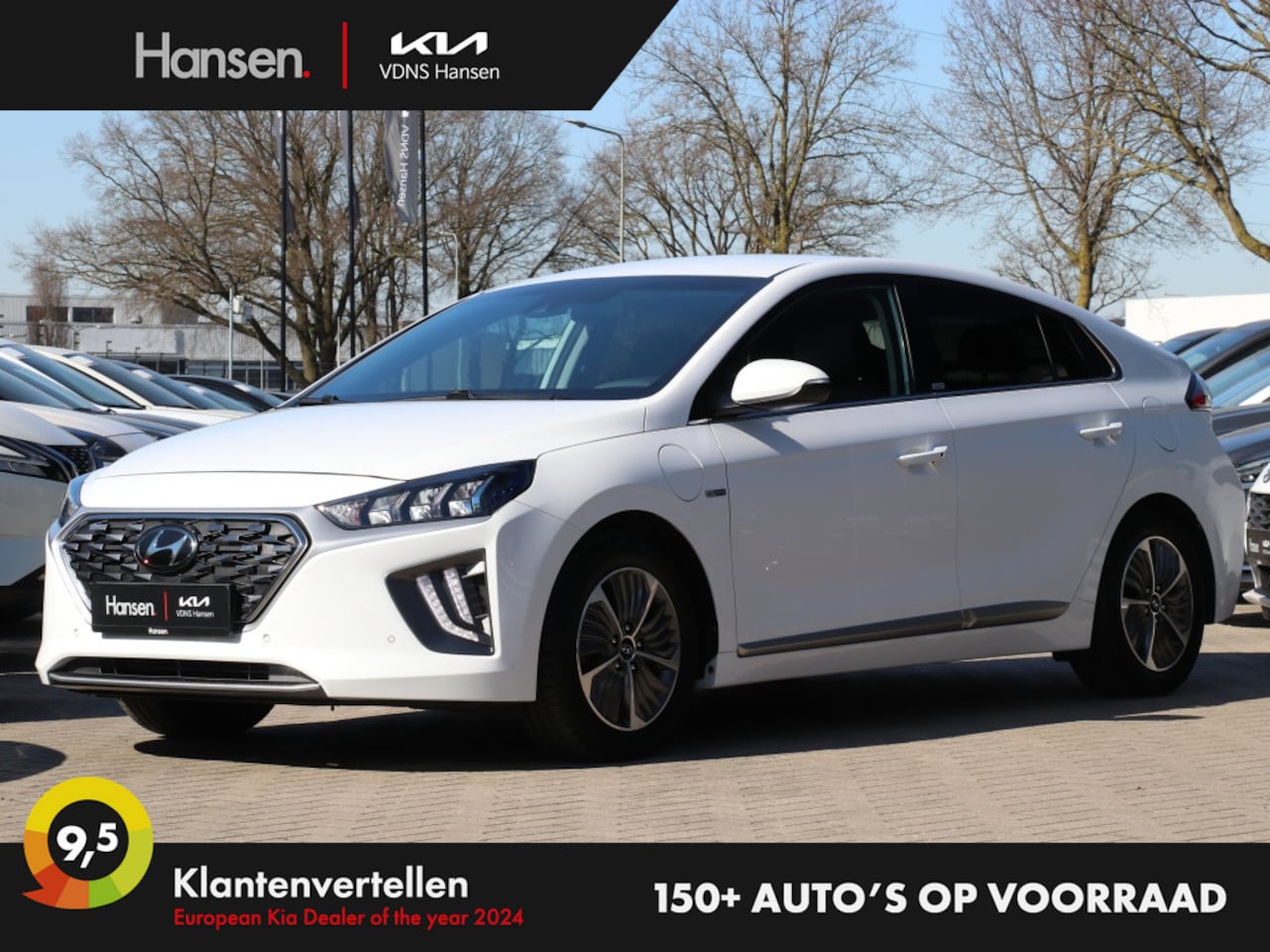 Hyundai IONIQ - 1.6 GDi PHEV Premium I Trekhaak I Leder I Infinity I Keyless - AutoWereld.nl