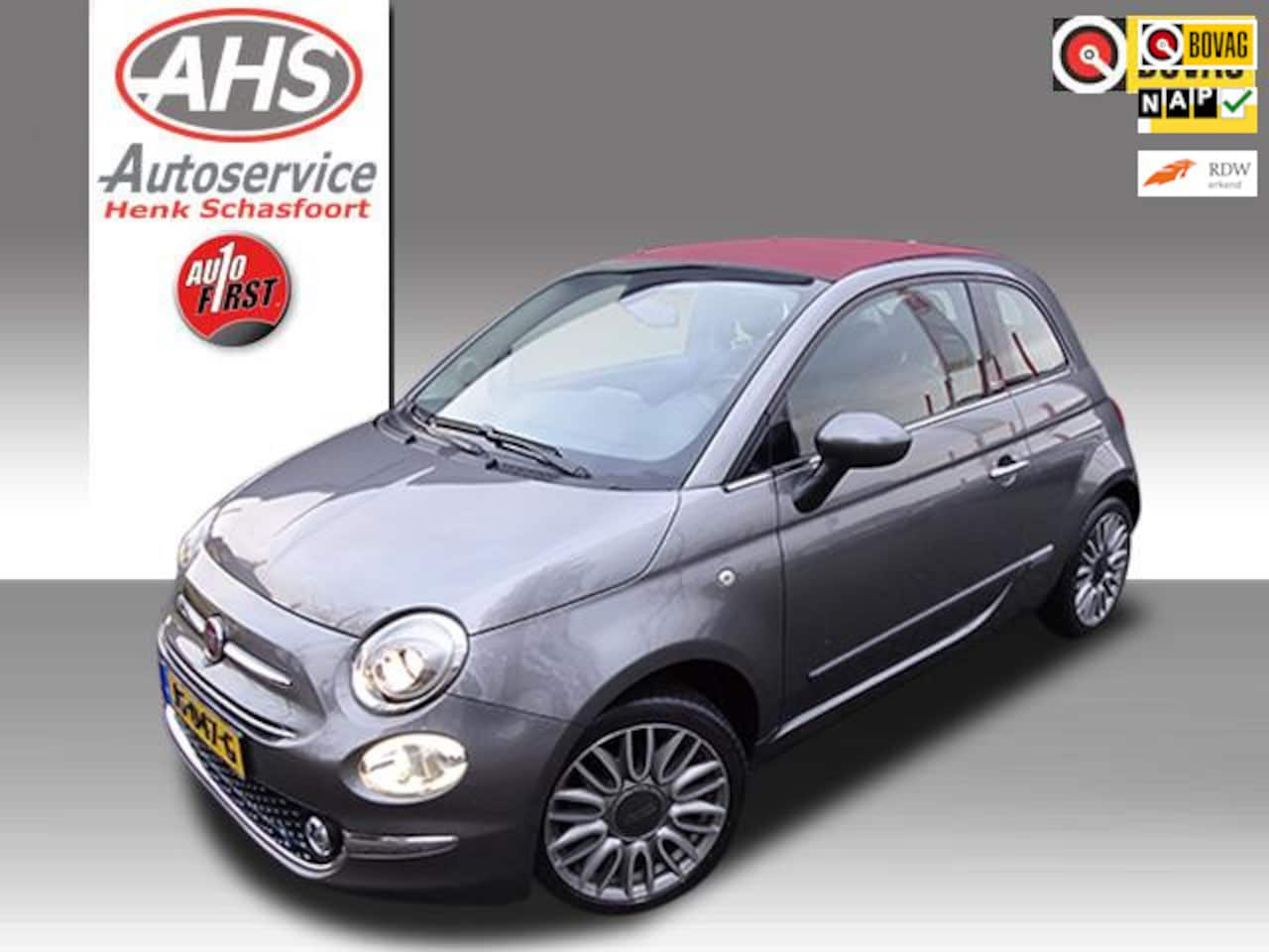 Fiat 500 C - 0.9 TwinAir Turbo Cabrio Lounge NAVIGATIE - AutoWereld.nl