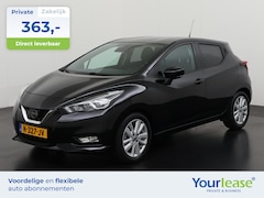 Nissan Micra - 1.0 IG-T N-Connecta | All-in 363, - Private Lease | Zondag Open