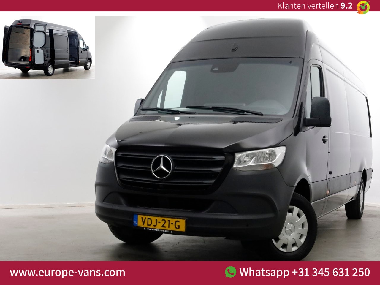 Mercedes-Benz Sprinter - 316 CDI 163pk E6 7G Automaat L3H3 Airco/Navi/360° Camera 01-2020 - AutoWereld.nl