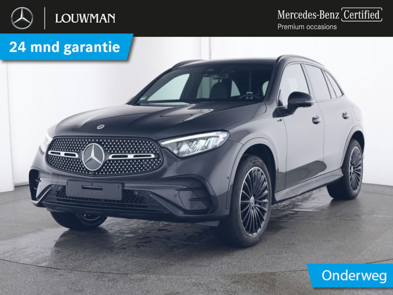 Mercedes-Benz GLC-klasse - 300 e 4M AMG Plug-In Hybride | AMG Styling | Night Pakket | Alarm | Trekhaak | AC en DC La - AutoWereld.nl