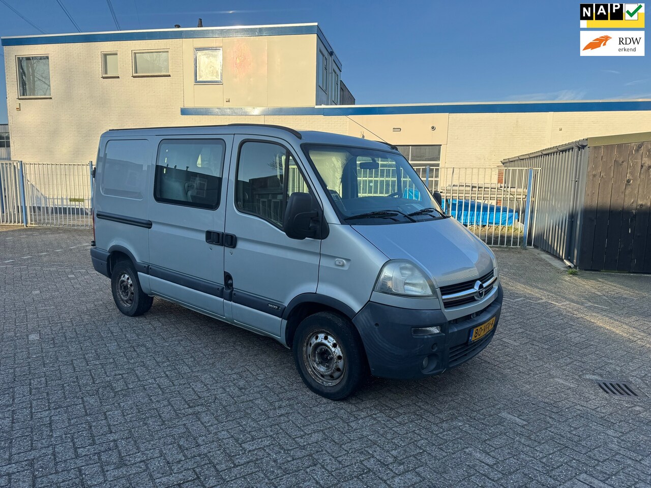 Opel Movano - 2.5 CDTi L1 H1 DC 2.5 CDTI L1H1 DC - AutoWereld.nl