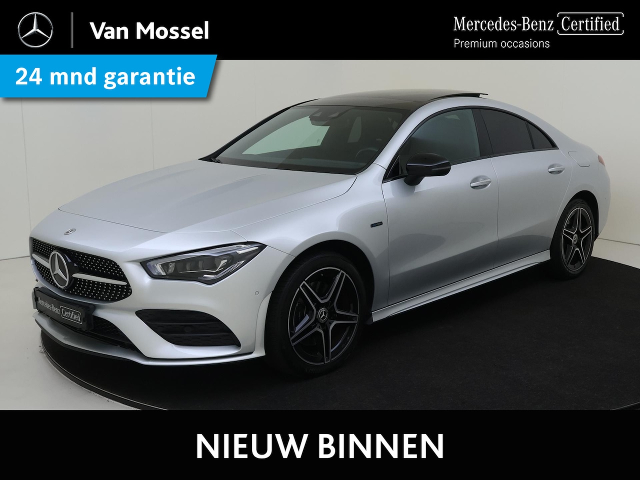 Mercedes-Benz CLA-Klasse - 250 e Business Solution AMG Limited / Stoelverwarming / 360Graden-Camera / Panaroma-schuif - AutoWereld.nl