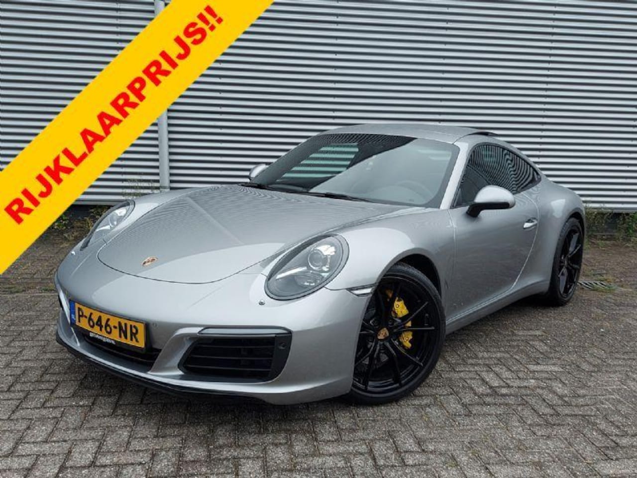 Porsche Carrera GT - 911 3.0 Automaat, GT-zilver,schuif/kanteldak,cruisecontrol,navigatie,lederen bekleding, - AutoWereld.nl