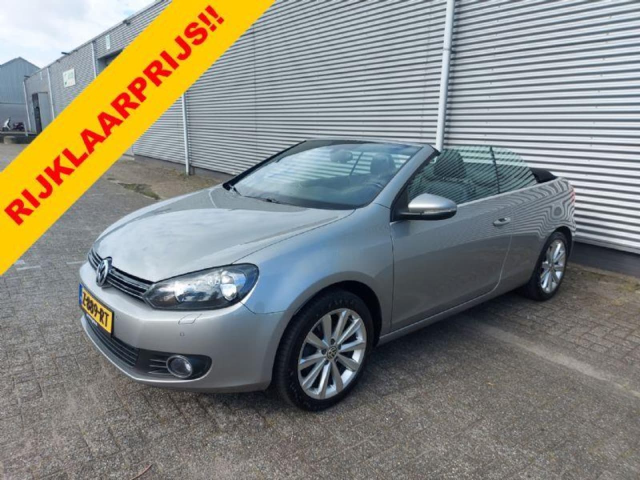 Volkswagen Golf Cabriolet - 1.4 TSI 1.4 TSI, airco,navigatie,stoelverwarming,parkeersensoren,cruisecontrol, - AutoWereld.nl