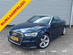 Audi A3 Cabriolet - 35 TFSI CoD Sport S Line Edition Automaat, airco, cruisecontrol, navigatie, achteruitrij c