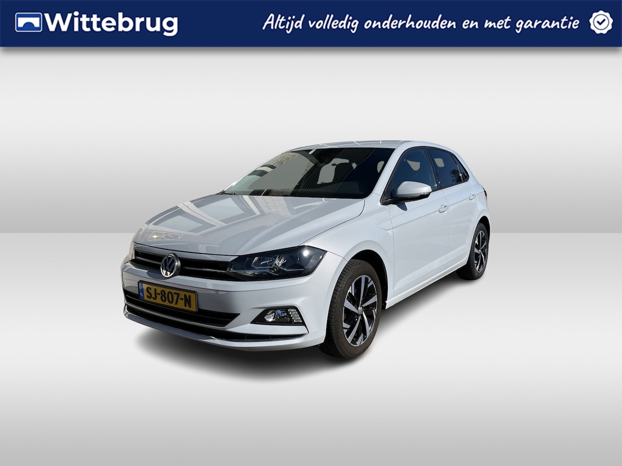 Volkswagen Polo - 1.0 TSI Highline / AUTOMAAT/ ADAPT. CRUISE/ DIGITAL DASH/ DAB/ NAVI/ APP-CONNECT/ BEATS AU - AutoWereld.nl