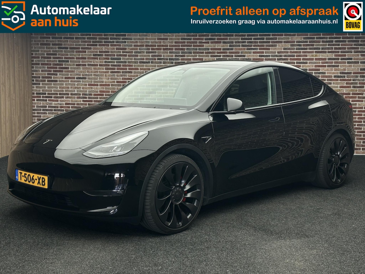 Tesla Model Y - Performance AWD 75 kWh Panorama Carbon Dealer Garantie - AutoWereld.nl