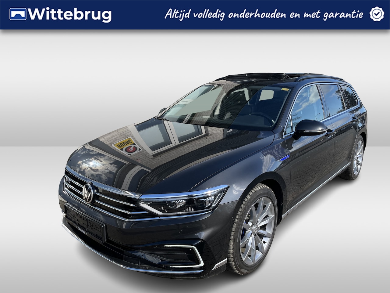 Volkswagen Passat Variant - 1.4 TSI PHEV GTE Business / AUTOMAAT/ PANO/ TREKHAAK/ DYNAUDIO/ 360 CAMERA/ LEDEREN MEMORY - AutoWereld.nl