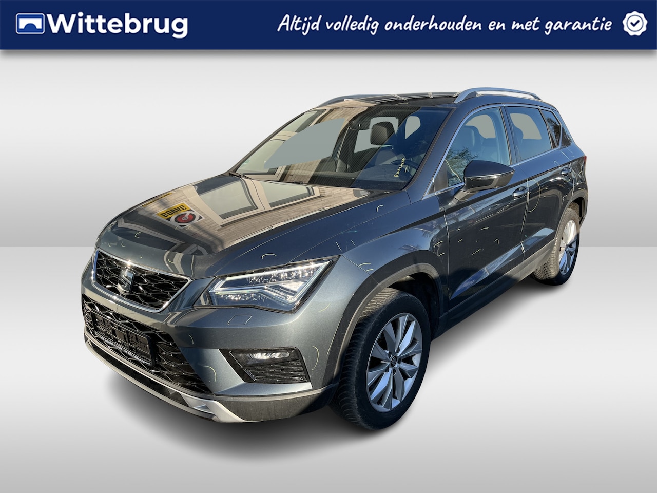 Seat Ateca - 1.4 EcoTSI Xcellence / AUTOMAAT/ KEYLESS/ ALCANTARA/ CRUISE/ DAB/ NAVI/ BLUETOOTH/ CLIMATE - AutoWereld.nl