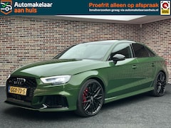 Audi A3 Limousine - 2.5 TFSI RS 3 quattro Panoramadak Bang & Olufsen Groen Uniek