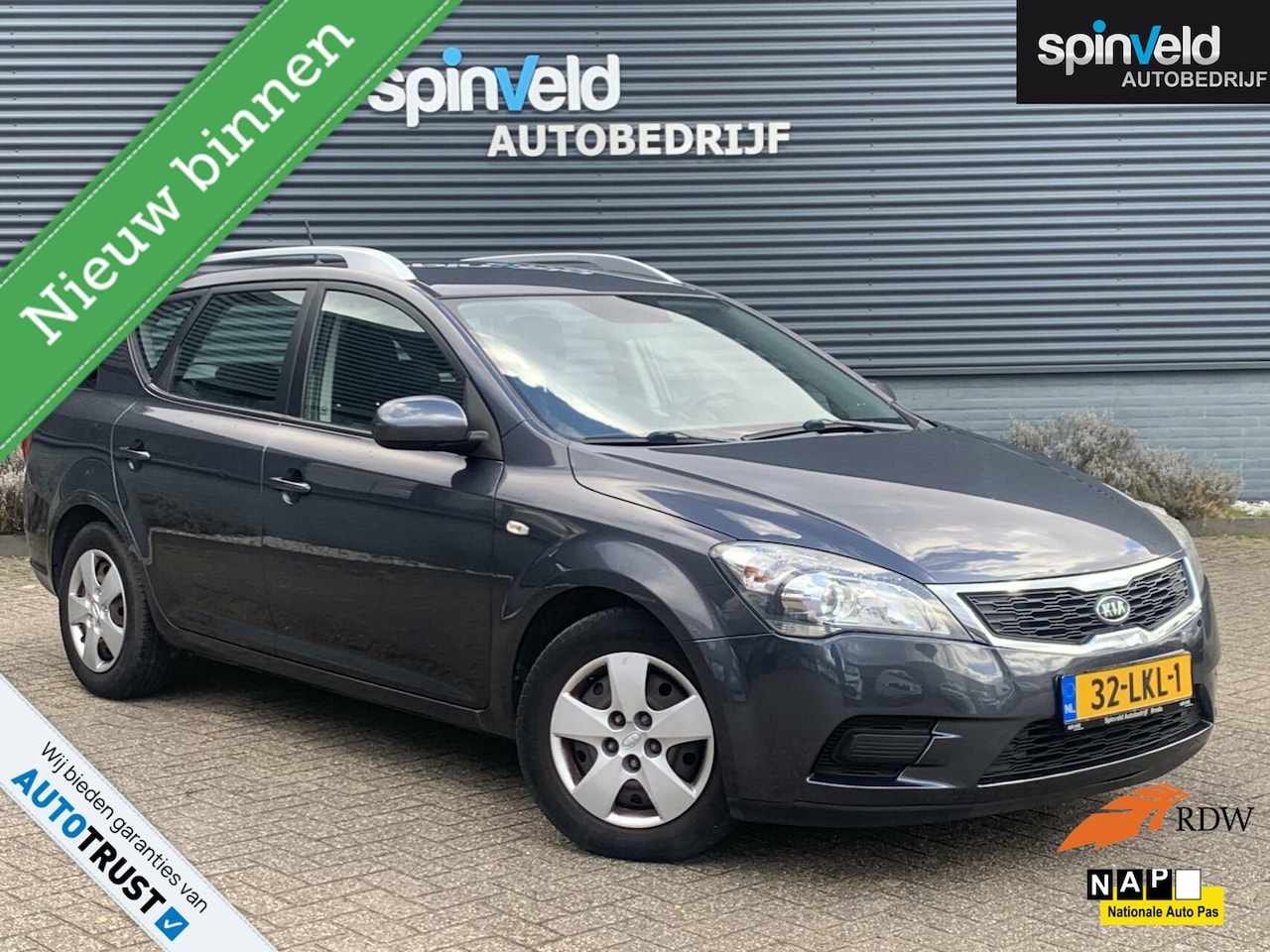 Kia Cee'd Sporty Wagon - 1.4 CVVT X-pect BJ`10 NAP NL Airco Elekpakket - AutoWereld.nl