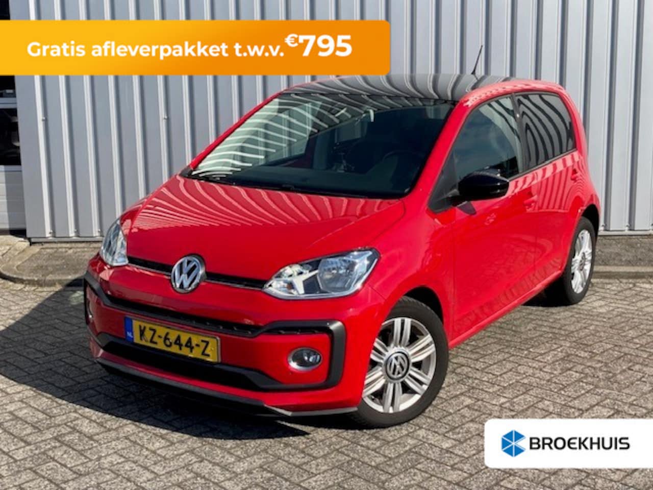 Volkswagen Up! - 1.0 TSI BMT high up! 90pk | Cruise control | Camera achter | Privacy glass | Stoelverwarmi - AutoWereld.nl