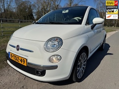 Fiat 500 C - 0.9 TwinAir Lounge met airco en leder